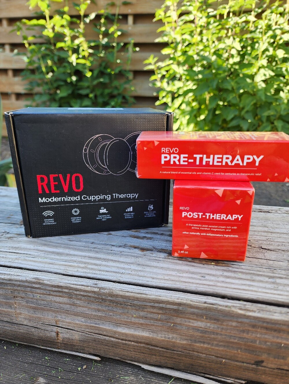 NWT REVO Modernized Cupping Red Light Therapy Device - Knots, Cellulite,  Scars